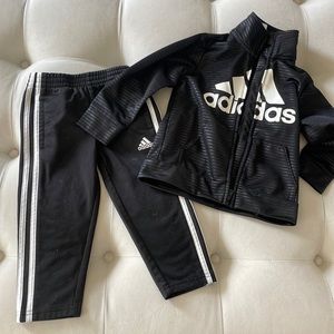 Little boys adidas tracksuit